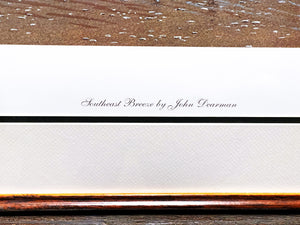 John Dearman Southeast Breeze Lithograph - Artist Proof - Brand New Super Custom Sporting Frame