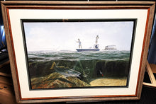Load image into Gallery viewer, John Dearman - Speckled Trout 2008 - Full Sheet Artist Proof - Brand New Custom Sporting Frame