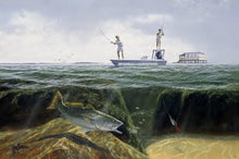Load image into Gallery viewer, John Dearman - Speckled Trout 2008 - Full Sheet Artist Proof - Brand New Custom Sporting Frame