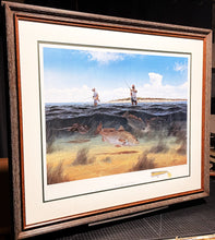 Load image into Gallery viewer, John Dearman - Trick Or Treat &amp; Stingray Reds - Lithograph Set With Remarque Matched Set - Brand New Custom Sporting Frame