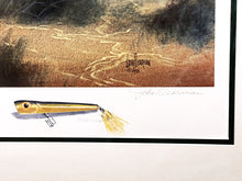 Load image into Gallery viewer, John Dearman - Trick Or Treat &amp; Stingray Reds - Lithograph Set With Remarque Matched Set - Brand New Custom Sporting Frame