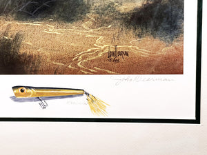 John Dearman - Trick Or Treat & Stingray Reds - Lithograph Set With Remarque Matched Set - Brand New Custom Sporting Frame