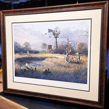Load image into Gallery viewer, John Dearman The Late Show Lithograph - Brand New Super Custom Sporting Frame