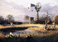 Load image into Gallery viewer, John Dearman The Late Show Lithograph - Brand New Super Custom Sporting Frame