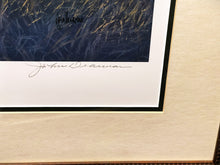 Load image into Gallery viewer, John Dearman The Late Show Lithograph - Brand New Super Custom Sporting Frame