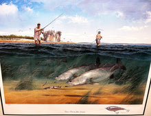 Load image into Gallery viewer, John Dearman Trick Or Treat &amp; Stingray Reds Lithograph Set With Remarque Matched Paired Set - Brand New Super Custom Sporting Frame CP