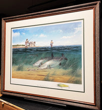 Load image into Gallery viewer, John Dearman - Trick Or Treat &amp; Stingray Reds - Lithograph Set With Remarque Matched Set - Brand New Custom Sporting Frame