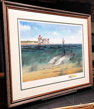 Load image into Gallery viewer, John Dearman - Trick Or Treat &amp; Stingray Reds - Lithograph Set With Remarque Matched Set - Brand New Custom Sporting Frame