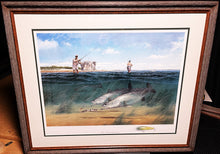 Load image into Gallery viewer, John Dearman - Trick Or Treat &amp; Stingray Reds - Lithograph Set With Remarque Matched Set - Brand New Custom Sporting Frame