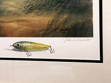 Load image into Gallery viewer, John Dearman - Trick Or Treat &amp; Stingray Reds - Lithograph Set With Remarque Matched Set - Brand New Custom Sporting Frame