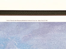 Load image into Gallery viewer, John Dearman - Trick Or Treat &amp; Stingray Reds - Lithograph Set With Remarque Matched Set - Brand New Custom Sporting Frame