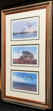 Load image into Gallery viewer, John Dearman 1986 Coastal Conservation Association CCA Matched Triple Set Series- Brand New Custom Sporting Frame