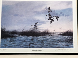 John Dearman 1986 Coastal Conservation Association CCA Matched Triple Set Series- Brand New Super Custom Sporting Frame