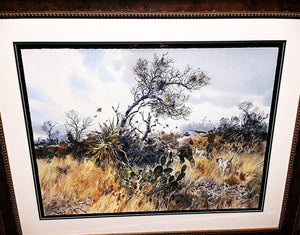 John P. Cowan Heavy Cover GiClee Full Sheet - Brand New Super Custom Sporting Frame