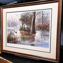 Load image into Gallery viewer, John P. Cowan High Blind Lithograph Year 1991 - Brand New Super Custom Sporting Frame