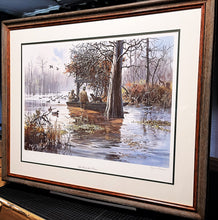 Load image into Gallery viewer, John P. Cowan - High Blind - Lithograph 1991 - Brand New Custom Sporting Frame