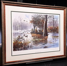 Load image into Gallery viewer, John P. Cowan High Blind Lithograph Year 1991 - Brand New Super Custom Sporting Frame