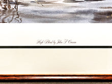 Load image into Gallery viewer, John P. Cowan High Blind Lithograph Year 1991 - Brand New Super Custom Sporting Frame