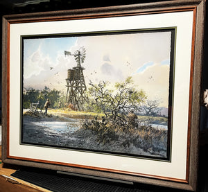John P. Cowan Magic Minutes GiClee Full Sheet - Brand New Super Custom Sporting Frame