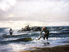 Load image into Gallery viewer, John P. Cowan Maybe A Keeper GiClee Full Sheet - Rare - Brand New Super Custom Sporting Frame