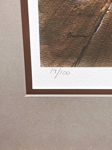 John P. Cowan Pintail & Mallard Still Life GiClee's Half Sheet Rare - Set Of Two - Brand New Custom Sporting Frames