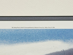 John P. Cowan - The Tailing Flats - Artist Proof Lithograph 1996 -  Brand New Custom Sporting Frame