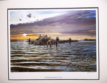 Load image into Gallery viewer, John P. Cowan The Tailing Flats Lithograph 1996 - Brand New Super Custom Sporting Frame