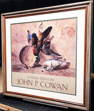 Load image into Gallery viewer, John P. Cowan A Texas Treasure Lithograph Quality Poster Print Framed - Brand New Super Custom Sporting Frame