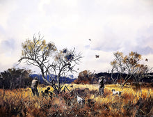 Load image into Gallery viewer, John P. Cowan Upwind Downwind Lithograph Rare Artist Proof Year 2003- Brand New Super Custom Sporting Frame