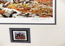 Load image into Gallery viewer, Ken Carlson 1982 North American Wild Sheep Foundation With Stamp - Brand New Custom Sporting Frame