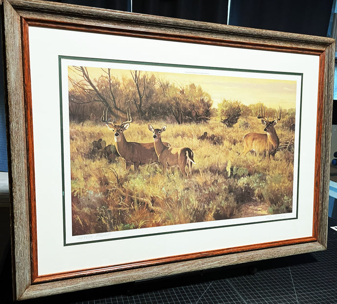 Ken Carlson A New Day Lithograph Artist Proof 1983 - Brand New Custom Sporting Frame