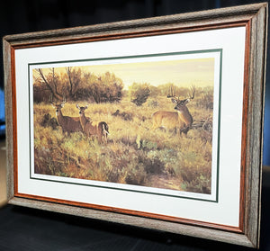 Ken Carlson A New Day Lithograph Artist Proof 1983 - Brand New Custom Sporting Frame