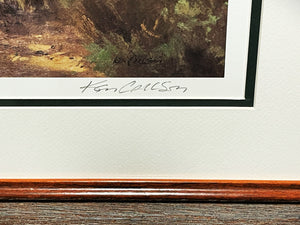 Ken Carlson A New Day Lithograph Artist Proof 1983 - Brand New Super Custom Sporting Frame