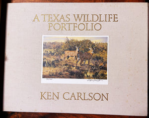 Ken Carlson A Texas Wildlife Portfolio 6 GiClee's - Super Custom Brand New Sporting Frame