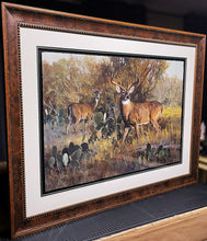 Load image into Gallery viewer, Ken Carlson Advancing Shadows GiClee Full Sheet - Brand New Super Custom Sporting Frame