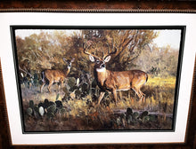 Load image into Gallery viewer, Ken Carlson Advancing Shadows GiClee Full Sheet - Brand New Super Custom Sporting Frame