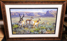 Load image into Gallery viewer, Ken Carlson High Plains Pronghorn GiClee Full Sheet - Brand New Super Custom Sporting Frame