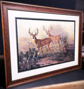 Ken Carlson Monster In The Mist GiClee Full Sheet Rare - Brand New Super Custom Sporting Frame