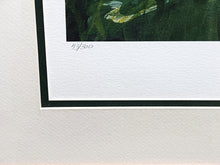 Load image into Gallery viewer, Larry Haines Oyster Bar Lithograph Redfish Remarque - Brand New Super Custom Sporting Frame