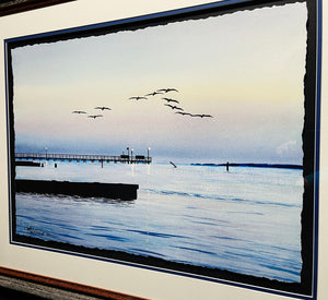 Les McDonald Dawns Early Flight GiClee Half Sheet - Brand New Super Custom Sporting Framed
