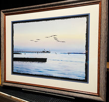 Load image into Gallery viewer, Les McDonald Dawns Early Flight GiClee Half Sheet - Brand New Super Custom Sporting Framed