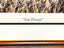 Load image into Gallery viewer, Les McDonald &quot;Safe Passage&quot; Lithograph - Brand New Custom Sporting Frame