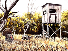 Load image into Gallery viewer, Les McDonald &quot;Safe Passage&quot; Lithograph - Brand New Custom Sporting Frame