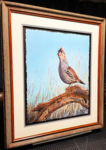 Load image into Gallery viewer, Les McDonald Singing The Blues GiClee Half Sheet - Brand New Super Custom Sporting Frame