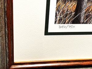 Les McDonald "Wetland Woodies" Lithograph - Brand New Custom Sporting Frame