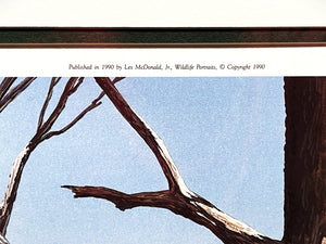 Les McDonald "Wetland Woodies" Lithograph - Brand New Custom Sporting Frame