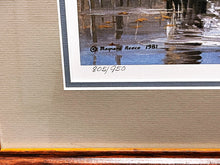 Load image into Gallery viewer, Maynard Reece Timber Mallard&#39;s Lithograph Classic Greenhead Ducks - Brand New Super Custom Sporting Frame