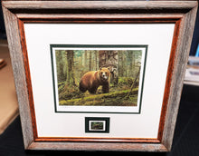 Load image into Gallery viewer, Michael Coleman  1985 Boone And Crockett Club Stamp Print With Stamp - Brand New Custom Sporting Frame