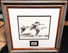 Load image into Gallery viewer, Ron Jenkins  1965 Federal Waterfowl Duck Stamp Print With Stamp - Brand New Custom Sporting Frame