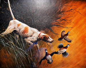 Ronnie Wells Big Thicket Bobs GiClee Full Sheet - Brand New Super Custom Sporting Frame